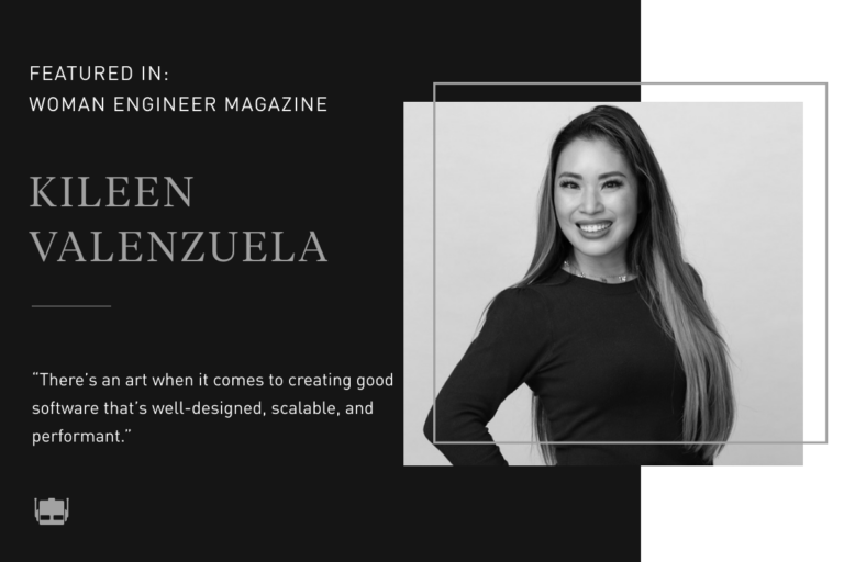 Kileen Valenzuela in the Spring 2023 Issue of Women Engineer Magazine
